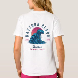 DAYTONA BEACH FLORIDA SOMMER VÅGAR VACATION T SHIRT