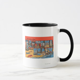 Daytona Beach Florida - stora brevplatser Mugg