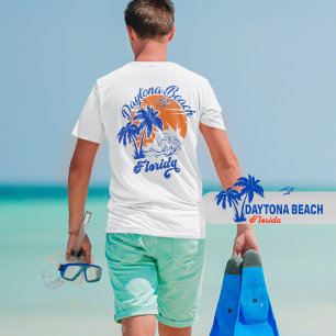 Daytona Beach Florida Summer Vinkar Vacation 80 s T Shirt