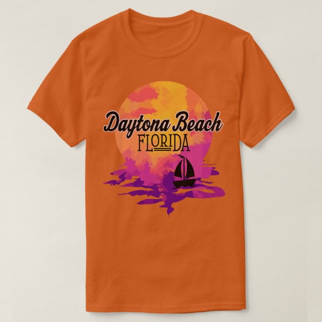 Daytona Beach Florida T Shirt (Design framsida)