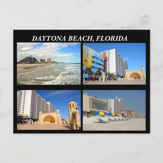 Daytona Beach Florida Vykort (Framsida)