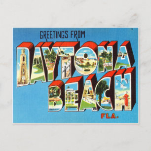 Daytona Beach Florida Vykort