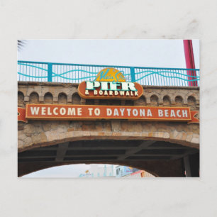 Daytona Beach Main Pier Boardpromenabrygga vykort