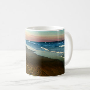 Daytona Beach Shoreline och Boardwalk Kaffemugg