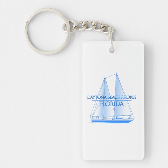 Daytona Beach Shores Coastal Nautical Sailing Sail (Framsidan)