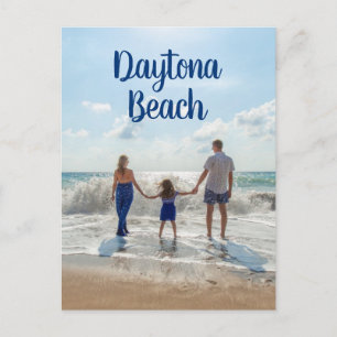 Daytona Beach Souvenir Sand Surf och Familjeresor Vykort