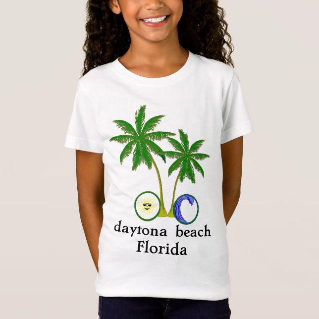 Daytona Beach T-tröja Tee (Framsida)