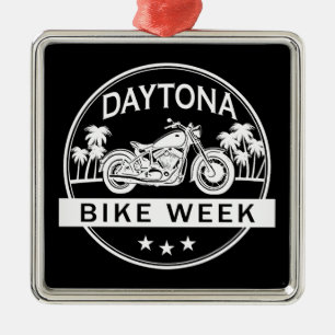Daytona Bike Week Motorcykel Julgransprydnad Metall