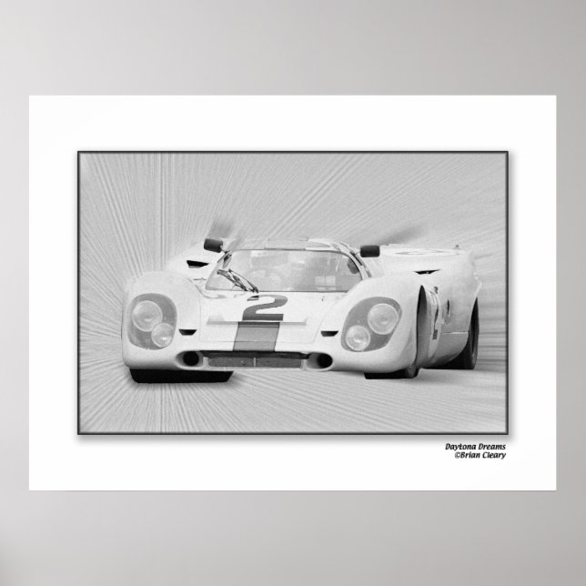 Daytona Dreams Poster (Framsidan)