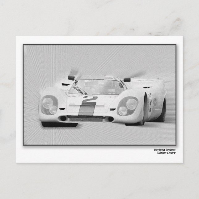 Daytona Dreams Vykort (Framsida)