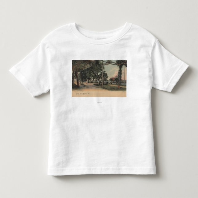 Daytona Florida - beskåda av strandgatan Tee (Framsida)