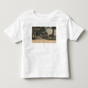 Daytona Florida - beskåda av strandgatan Tee Shirt