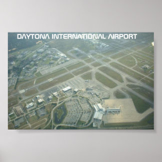 Daytona Internationell flygplats Poster