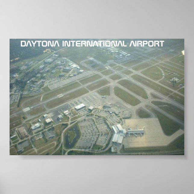 Daytona Internationell flygplats Poster (Framsidan)