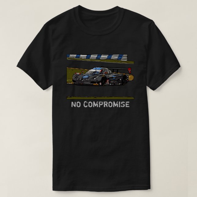 DAYTONA PROTOTYPE - INGEN KOMPROMISS T-SHIRT (Design framsida)