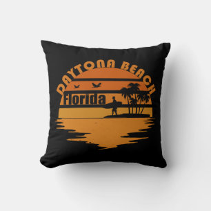 Daytona strandretro i vintage kudde