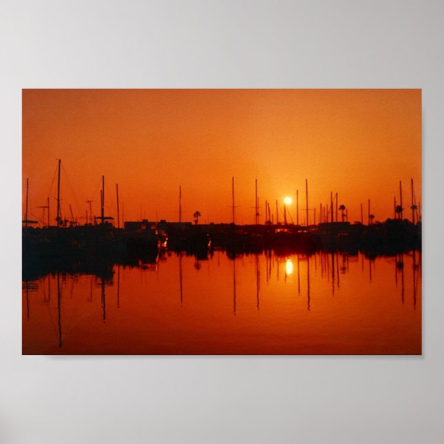 Daytona Sunrise Poster (Framsidan)