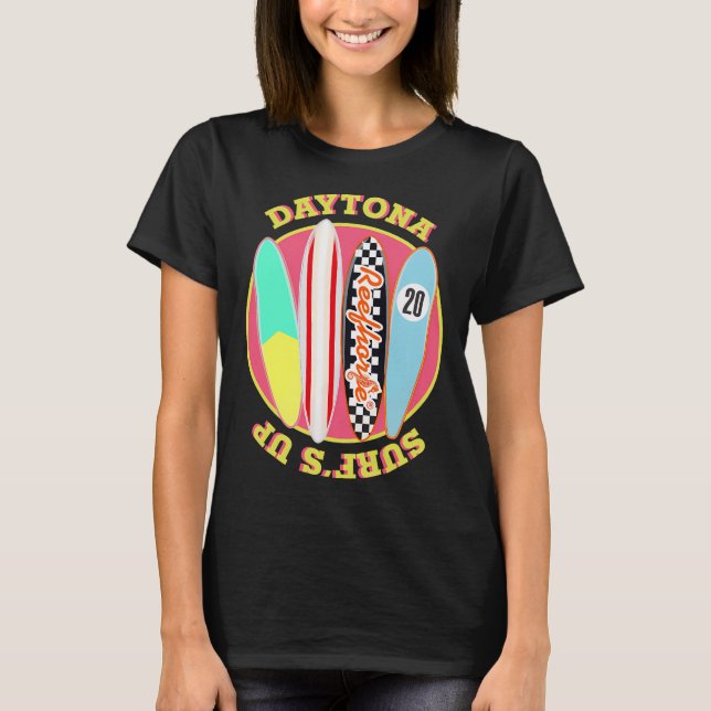 Daytona Surf's Up T Shirt (Framsida)