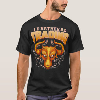 Daytrader Bull Trader Stock Trading T Shirt