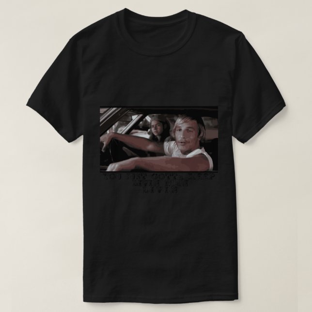 Dazed and Confused - Livin_ T Shirt (Design framsida)