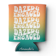 Dazed Engaged Retro Bröllopsdusch
