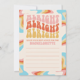 Dazed och engagerat Bachelorette-parti Rådkort