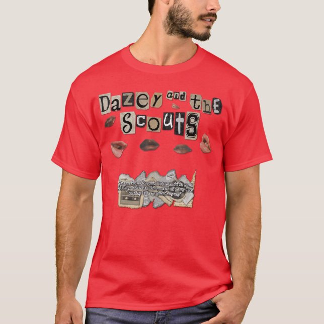 Dazey and the Scouts present T Shirt (Framsida)