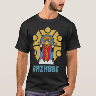 Dazjbog Forntida mytologiska slaviska hedendom Rys T Shirt