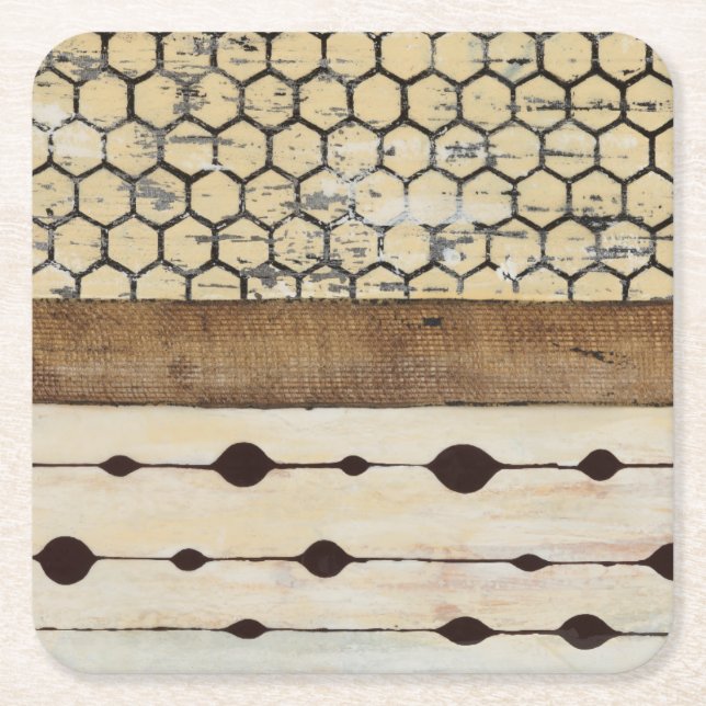 Dazzel II Underlägg Papper Kvadrat (Framsidan)