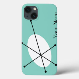 Dazzle Blue 'Ditt namn' iPad Mini fodral