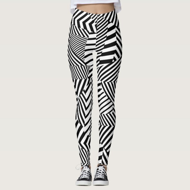 Dazzle Camouflage Leggings (Framsida)