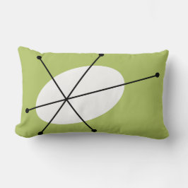 Dazzle-Grönt, enkelstreck Lumbarkudde