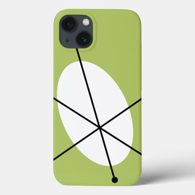Dazzle Grönt iPad mini fodral (Baksida)