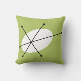 Dazzle-Grönt kvadratisk Kudde