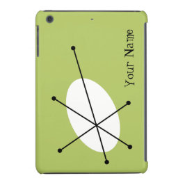 Dazzle-Grönten 'Ditt namn' iPad Mini fodral