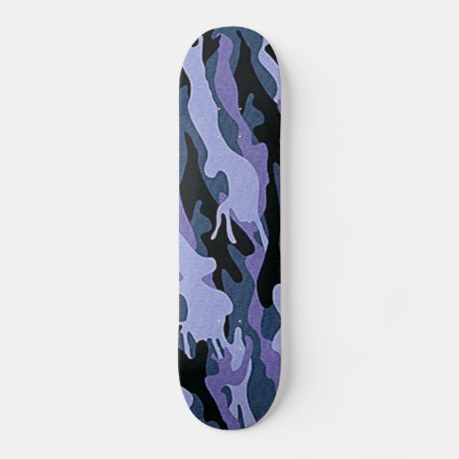 Dazzle Mönster Skateboard (Framsida)