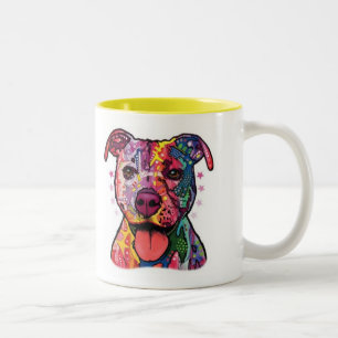 Dazzle Pitbull Mugg
