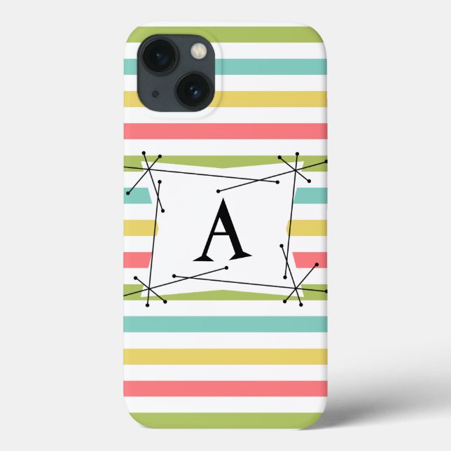 Dazzle Rand Classic "Monogram" iPad Mini fodral (Baksida)