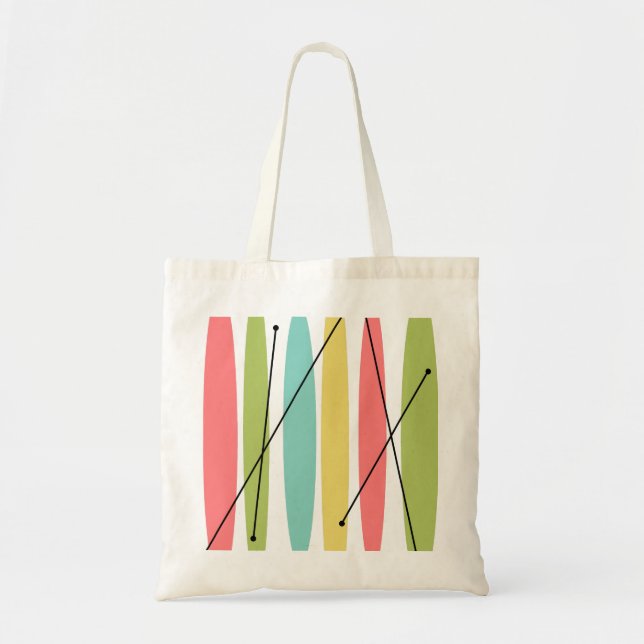 Dazzle Rand tote bag Tygkasse (Framsidan)