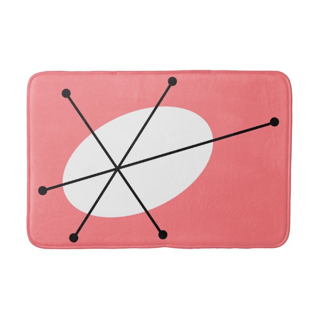 Dazzle Rosa Badmat Badrumsmatta (Framsidan)