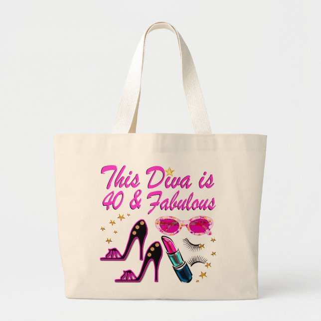 DAZZLING 40:E DIVA JUMBO TYGKASSE (Framsidan)