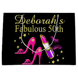 DAZZLING 50:E BIRTHDAY GIFT BAG