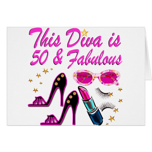 DAZZLING 50:E DIVA OBS KORT (Framsidan Horizontal)