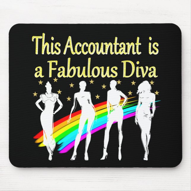 DAZZLING ACCOUNTANT DIVA DESIGN MUSMATTA (Framsidan)