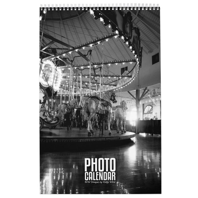 Dazzling Black & White Photography Calendar Kalender (Omslag)