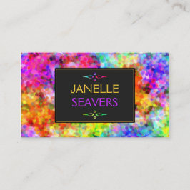 Dazzling Chakra Färg Visitkort