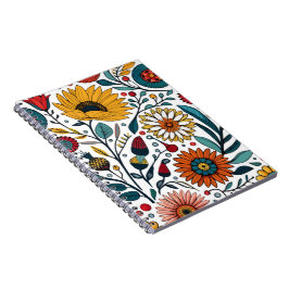 Dazzling Daisy Delight: A Blommigt Mode Favorite Anteckningsbok