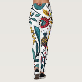 Dazzling Daisy Delight: A Blommigt Mode Favorite Leggings