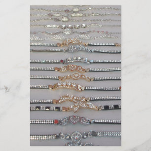 Dazzling Decorated Diamond Chain Artwork Jewelry Brevpapper