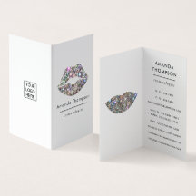 Dazzling Faux Glitter Läppar Makeup Artist Busines